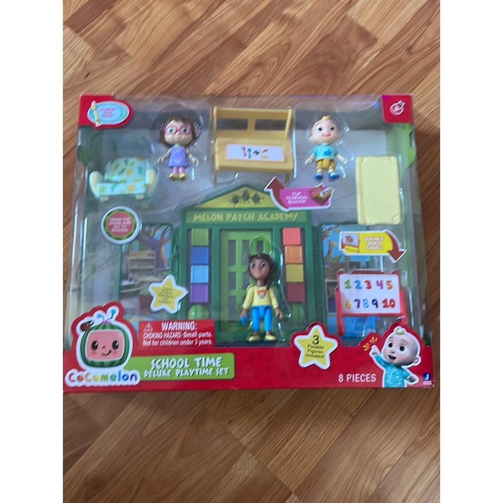 CoComelon School Time Deluxe Playtime Set Kids Gift Toy‎ New